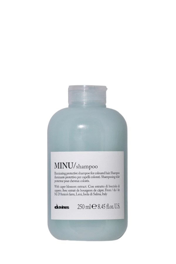 Davines MINU — švelnus šampūnas dažytiems plaukams🌈