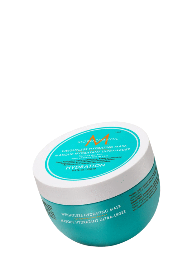 Moroccanoil Weightless Hydrating Mask – lengva drėkinanti plaukų kaukė🩵