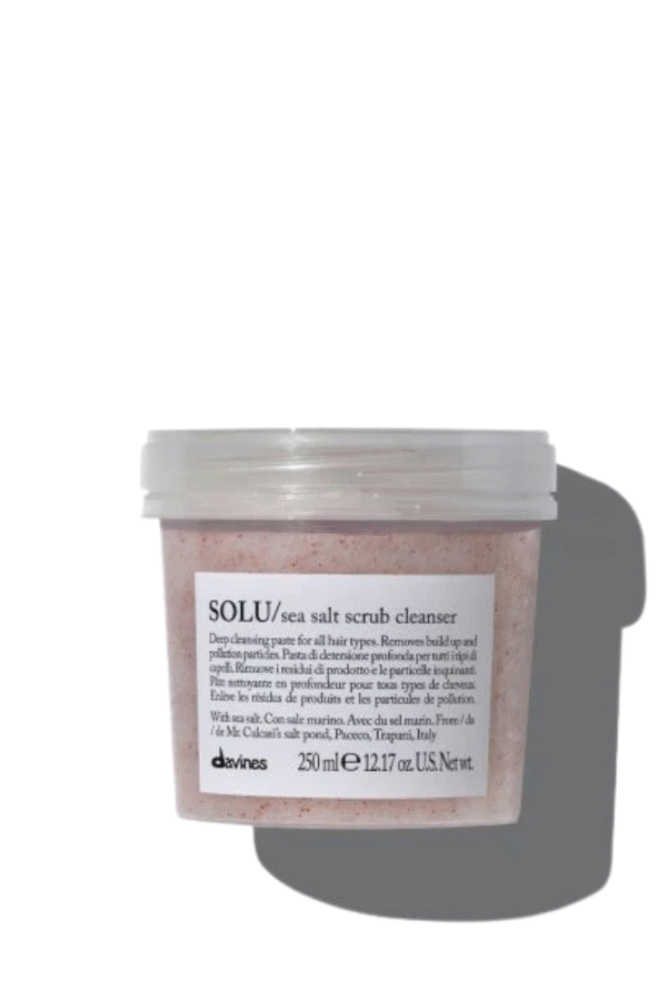 Davines SOLU Sea Salt Scrub — detoksikuojantis galvos odos pilingas🧂