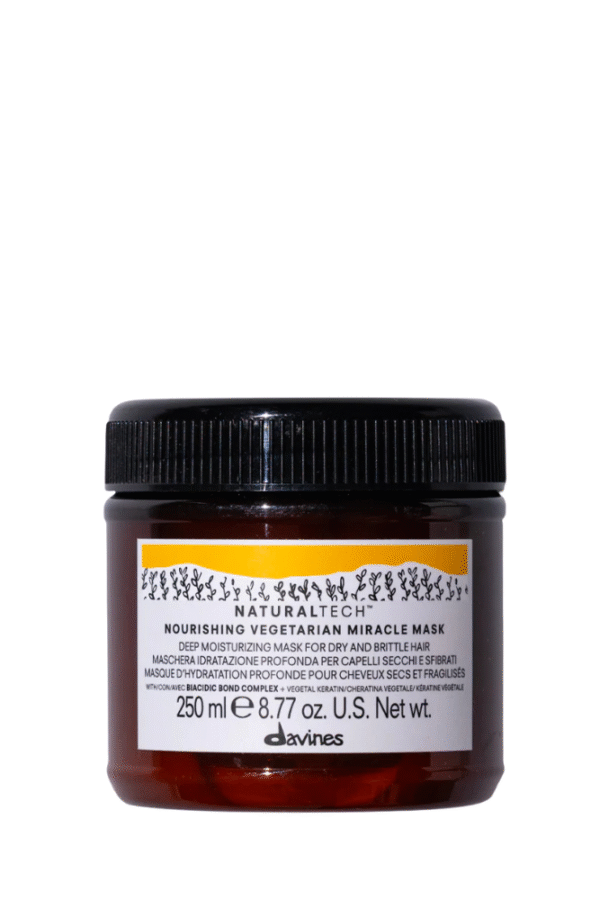 Davines Nourishing Vegetarian Miracle Mask — giliai atkurianti ir intensyviai maitinanti kaukė🌼