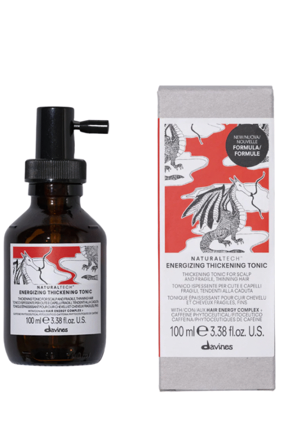 Davines Energizing Thickening Tonic — tonizuojantis ir plauko storį didinantis tonikas🌶️